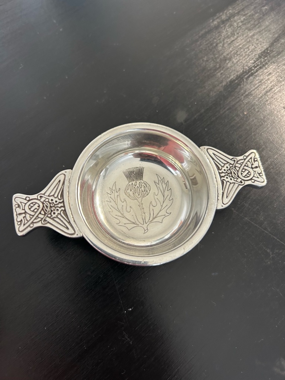 Scotlands cup of friendship silver plate